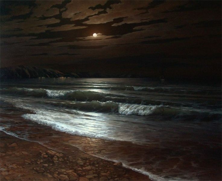 moon &amp; sea.