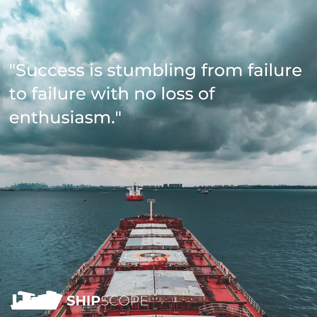 'Success is stumbling from failure to failure with no loss of enthusiasm.'
.
.
#motivation #keepinspiring #dontlookback