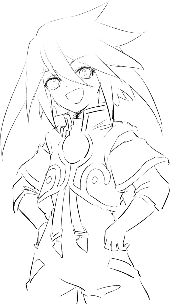 配信内リクエストで描いたジーニアス! 