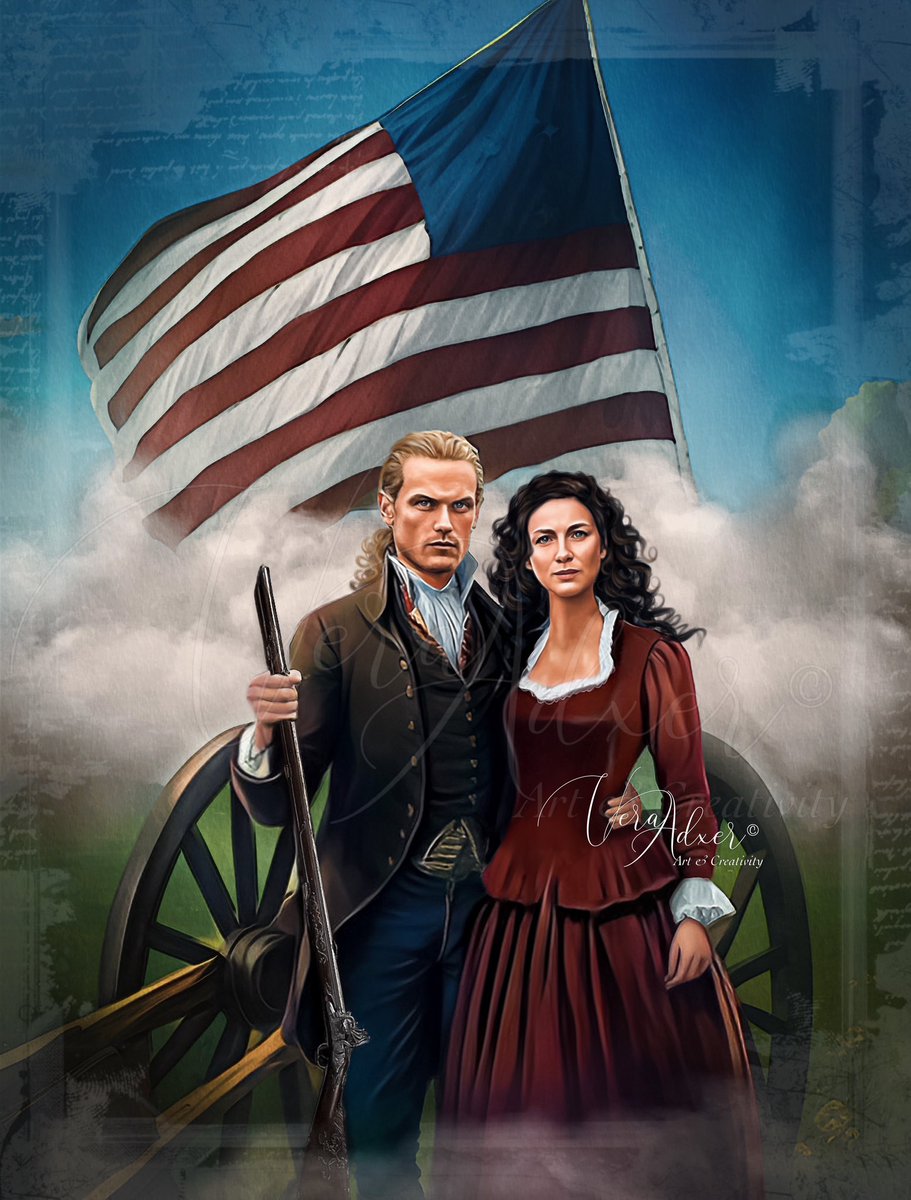 #Outlander
Let's say that the air of independence is what is currently in Outlander, so happy July 4th to all the fans! <a href="/Outlander_STARZ/">Outlander Universe</a> <a href="/Writer_DG/">Diana Gabaldon</a> <a href="/SamHeughan/">Sam Heughan</a> <a href="/caitrionambalfe/">Caitríona Balfe</a> 
#July4 #independenceday2023
