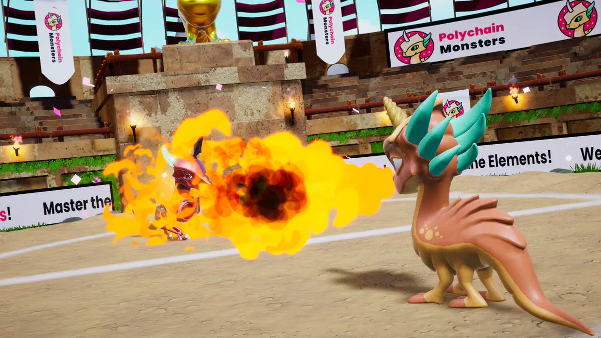 herypmon's tweet photo. @BNBCHAIN @polychainmon ❤️😎🔥
We have live #FirstUnidragon adventure and live 10 weeks total of Polymon League battle tournament event 🐉🏝⚔️
#Polymon #NFTs #polychainisland #web3gaming https://t.co/fWkMbMwHzz