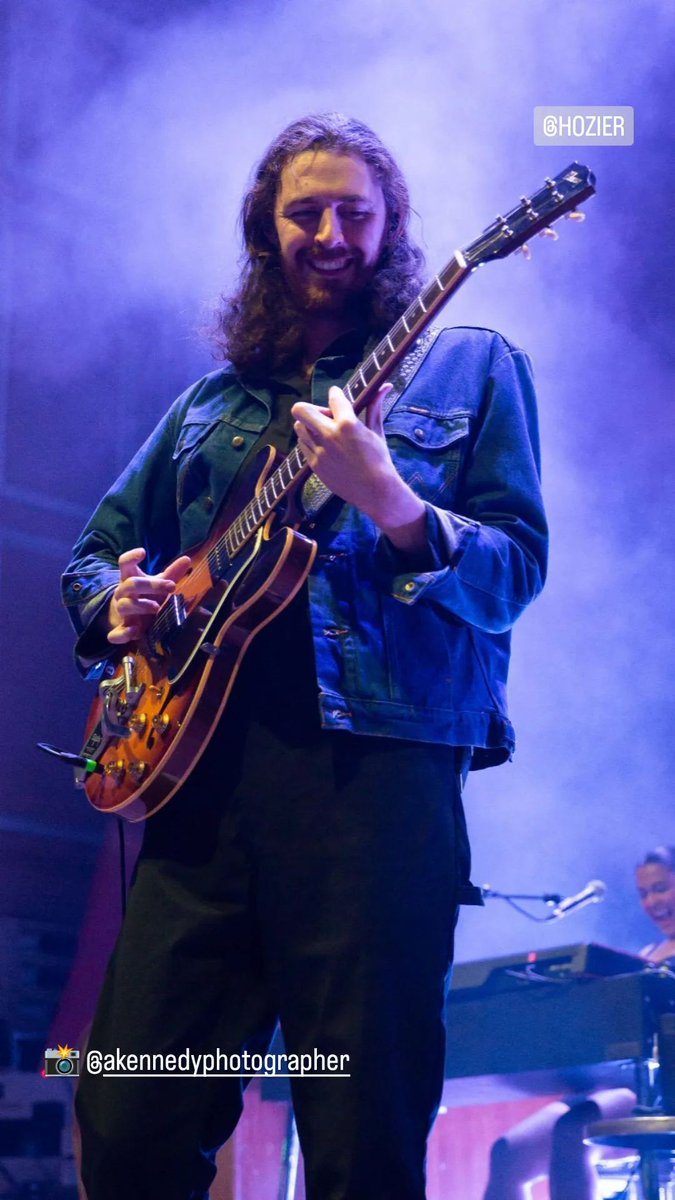 Hozier 2023 - Newcastle City Hall - o2cityhallnewcastle IG Story