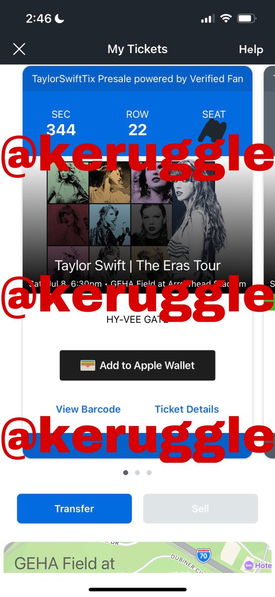 Eras Tour Resell tweet media