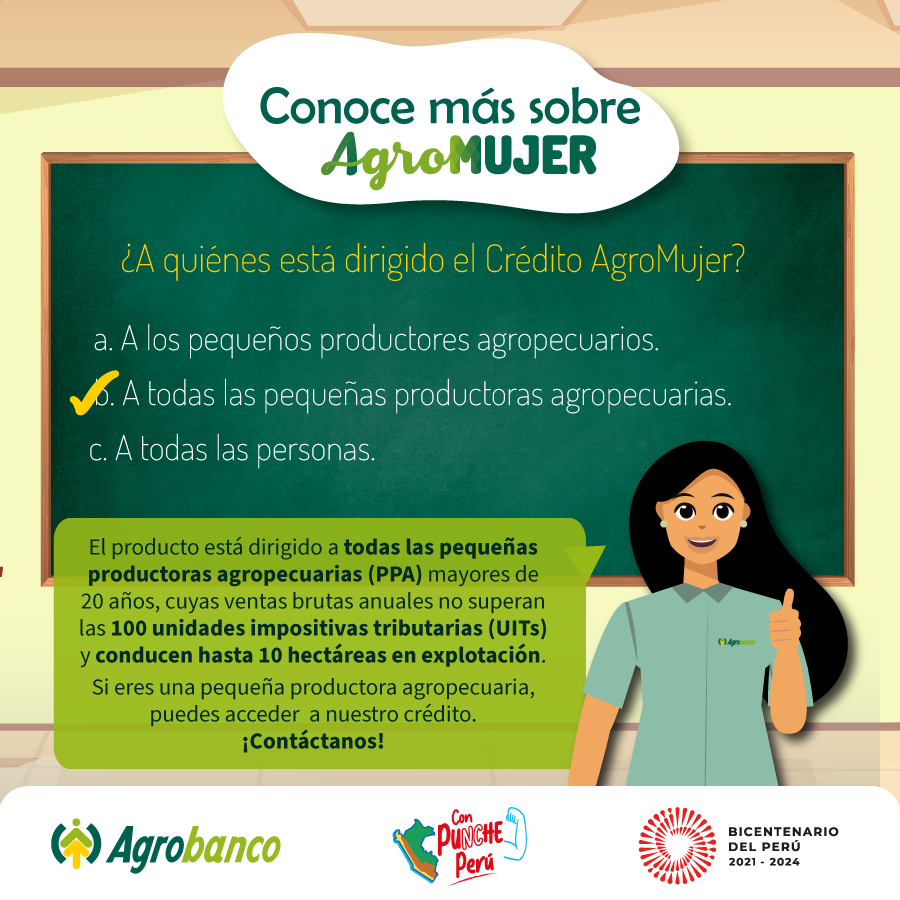 Agrobanco Perú tweet media