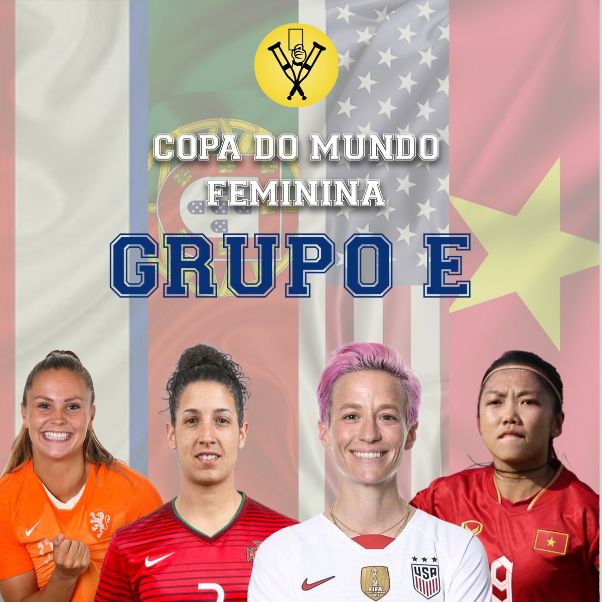_Desfalcados's tweet photo. No Grupo E, caso não haja nenhuma surpresa, Estados Unidos deve liderar o grupo sem dificuldades. ⚽

Segue fio 🧶

#desfalcados #copadomundofifa #CopaDoMundoFeminina #Brasil #Eua #EstadosUnidos #Holanda #Portugal #Vietnã #NovaZelândia #Australia #futebol #GrupoE #Futebolfeminino https://t.co/Qk5PGVSHGx