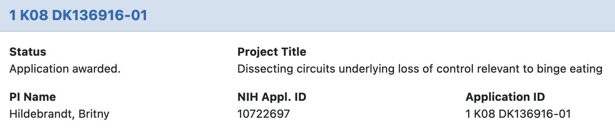 Dr. Britny Hildebrandt (@drbritnyh) on Twitter photo Excited to have received news last week that my K08 was awarded! I am looking forward to continuing my work here <a href="/PittPsychiatry/">Pitt Psychiatry</a> 🐁🧠 So thankful for <a href="/ahmari_lab/">Susanne Ahmari, MD, PhD 🔦🏠</a> and her unwavering support and guidance in this adventure! Excited to have received news last week that my K08 was awarded! I am looking forward to continuing my work here <a href="/PittPsychiatry/">Pitt Psychiatry</a> 🐁🧠 So thankful for <a href="/ahmari_lab/">Susanne Ahmari, MD, PhD 🔦🏠</a> and her unwavering support and guidance in this adventure!