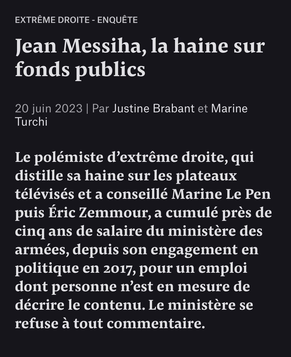 saadhillimpact's tweet photo. @BFMTV Vous avez mal écrit, un assisté vivant grassement au crochet du contribuable et dont personne n’arrive ou veut décrire le contenu de son emploi !
#Messiha https://t.co/h7YQE5tb8t