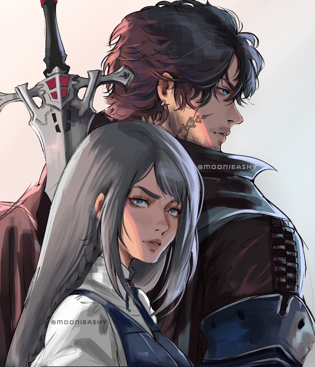 Dominants Clive and Jill ✨ 
#FinalFantasy16 #FINALFANTASYXVI  #ff16 #クラジル