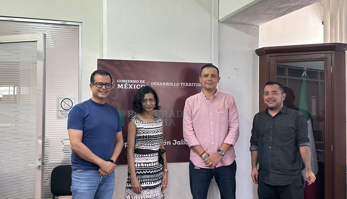 Hoy me visitó Ayona Datta, profesora de geografía de la humanidad del University College London para abordar la digitalización del sector agrario con respecto a las instituciones del mismo ramo y tocamos diversos asuntos relacionados al trabajo que hacemos aquí! #portodojalisco