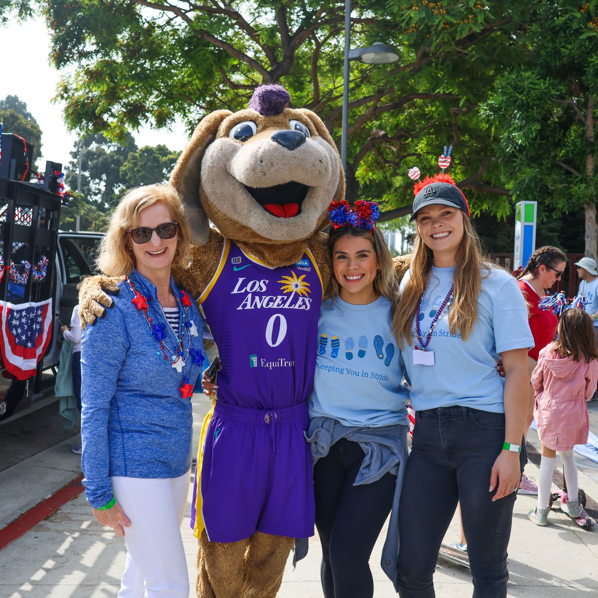 Proud to participate in the 16th annual <a href="/santamonicacity/">City of Santa Monica</a> 4th of July Parade! Thank you to our team and UCLA People-Animal Connection for joining the celebration 💙 #IndependenceDay #4thofJuly