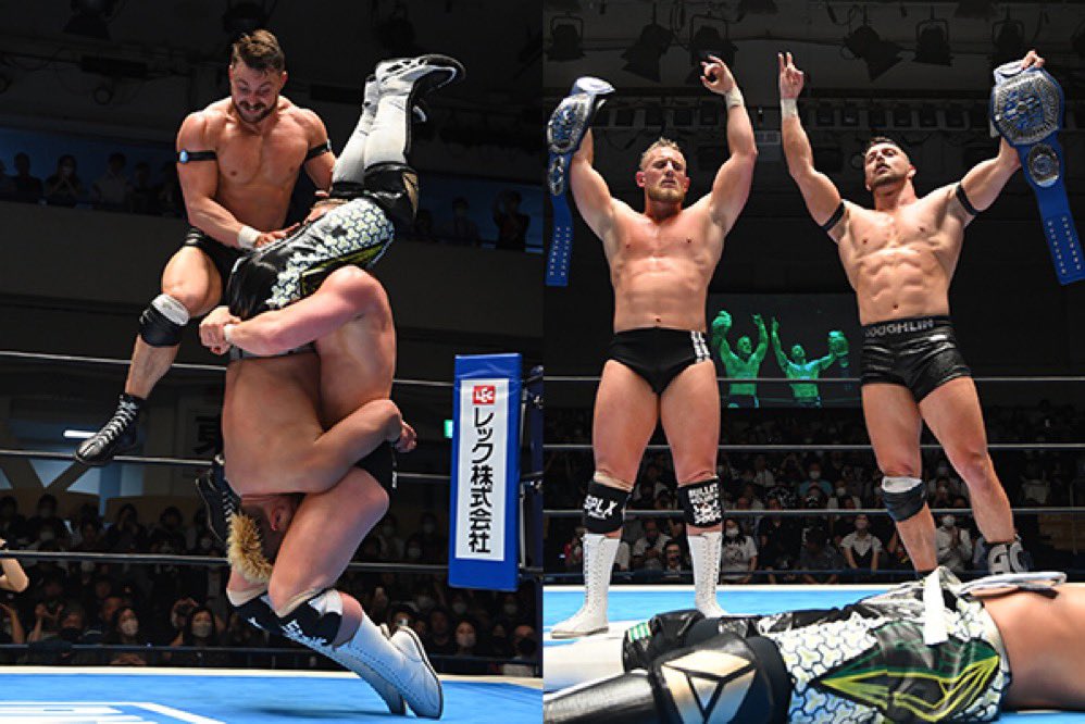 THEdavidfinlay's tweet image. War Dogs fully strapped. Name a better leader than me.
#BringGold #BringBodies
#BCWarDogs #BulletClub #njpw #njpwSTRONG #MD4R