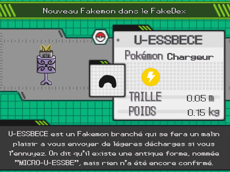 Tomisy_Sh's tweet image. FAKEMON #7 - TYPE ELECTRIK - U-ESSBÉCÉ
#Fakemon #FakemonTypeChallenge