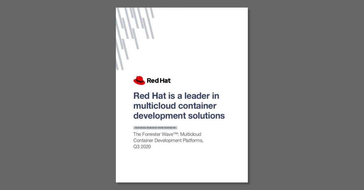 FJSekulic's tweet photo. Looking for some multicloud #container development guidance? Download the Forrester report for timely insight. Reach out to a @RedHat multicloud expert from Arrow who can help you with next steps.     #OpenShift https://t.co/hywgyUPe8B https://t.co/30T3ep3b1r