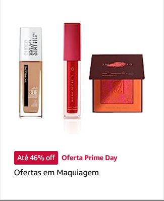 geralprime's tweet photo. ESQUENTA PRIME DAY ⚡️ 46% OFF EM MAQUIAGEM

🛒 https://t.co/rBWrJb4Ikx https://t.co/Xq2fSoIyfg