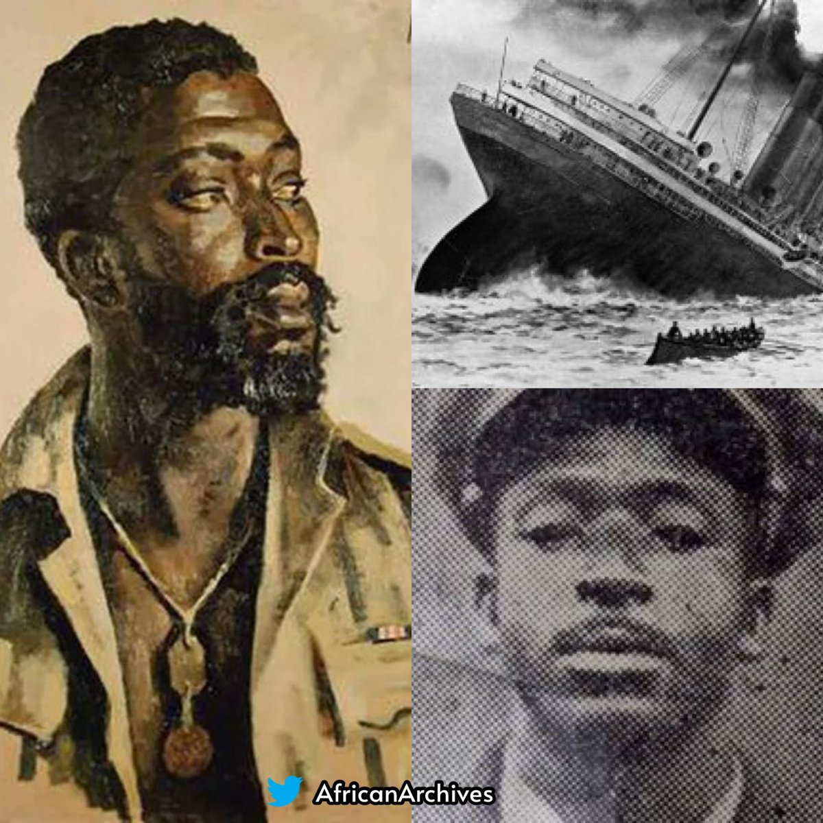 Job Maseko, a WW2 hero, sank a NAZI ship with a bomb made from a tin can with condensed milk. He was denied the highest military decoration, due to his race. A THREAD!