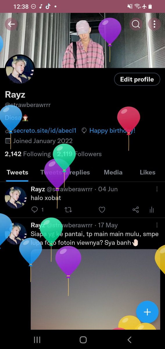 loh kirain dah gada balonnya