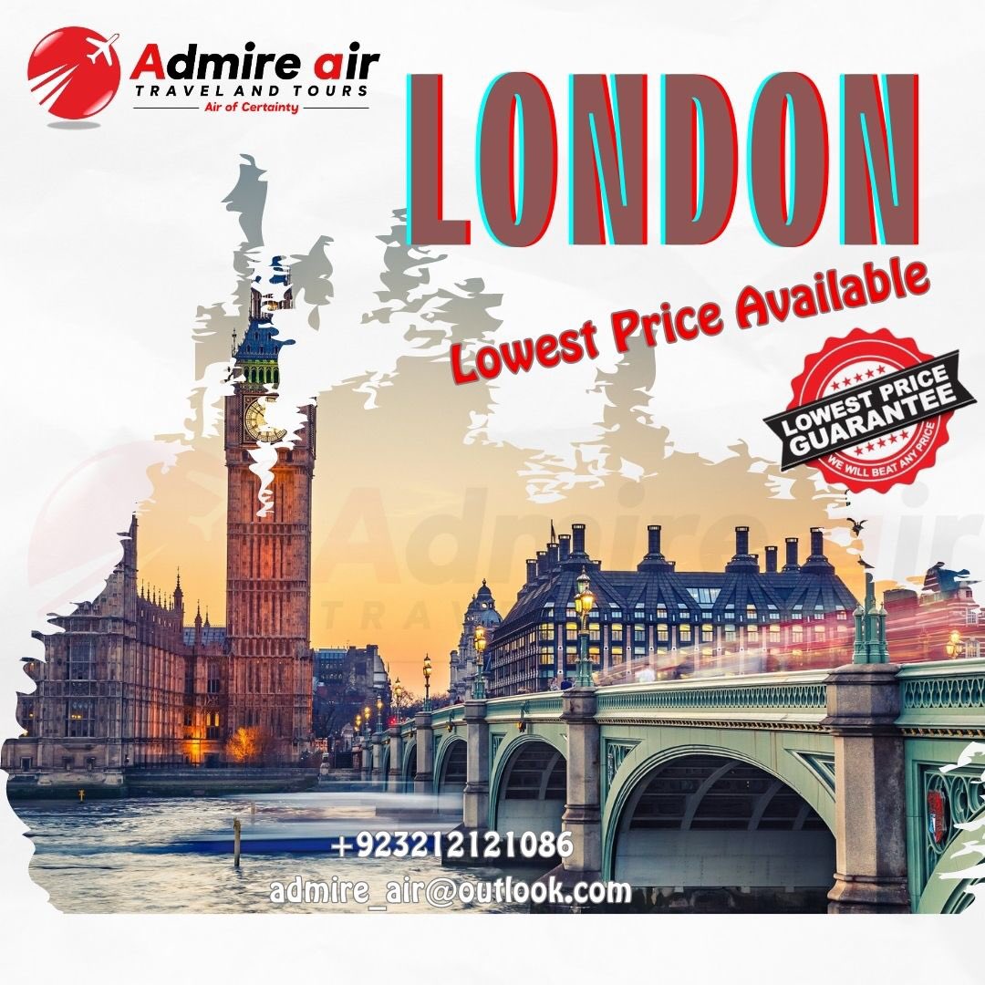 Admire_Air's tweet photo. Travel to London Search for Lowest Price you Could me to the Right Place 
#LondonTravelDeals
#LowCostLondon
#BudgetTravelLondon
#CheapLondonTrips
#LondonOnABudget
#AffordableLondon
#LondonTravelBargains
#DiscountedLondon
#TravelTipsLondon https://t.co/9uRoo9tblz