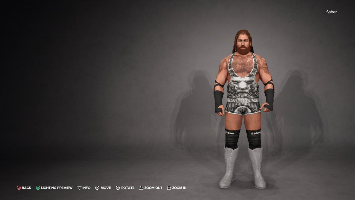 OhMadGod's tweet photo. Angelo is officially 2K23 ready! This will include my new primary attire as well as the full attire from SWW Oblivion. Tags are #SWW & #CAWolition Also included is the newest entrance, and updated move-set. Feel free to download & enjoy for personal use!
#WWE2K23 https://t.co/TjlNuwEFEf