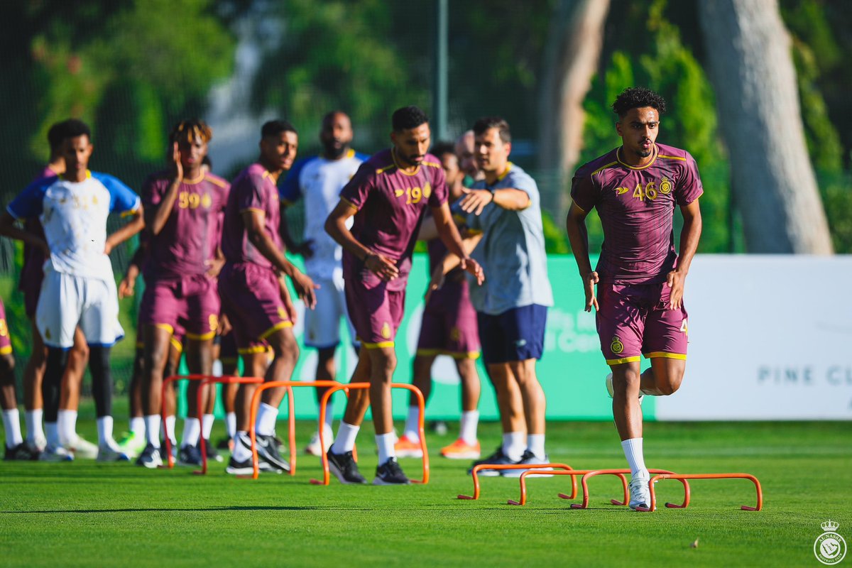 AlNassrFC_EN's tweet photo. Back In Action 🟡🔵 https://t.co/Dk4r3Y2CFp