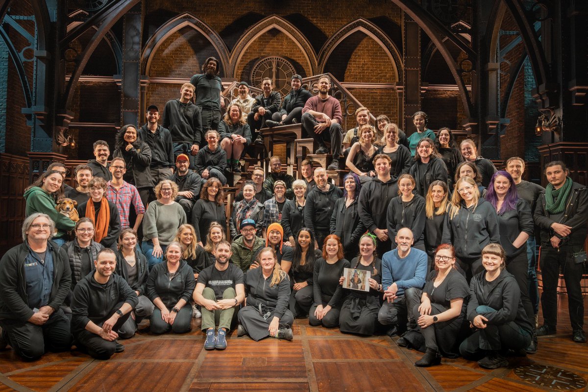 CursedChildAUS's tweet photo. The wonderful crew of #CursedChildAUS ✨ https://t.co/Gh4mwmaKg7