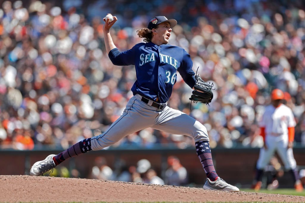 Camd3n_77's tweet photo. Logan Gilbert today vs the Giants.

9 IP
105 P
0 ER
5 H
0 BB
7 Ks
COMPLETE GAME SHUTOUT

RESPECT HIM. #SeaUsRise https://t.co/feFfWzJTEc