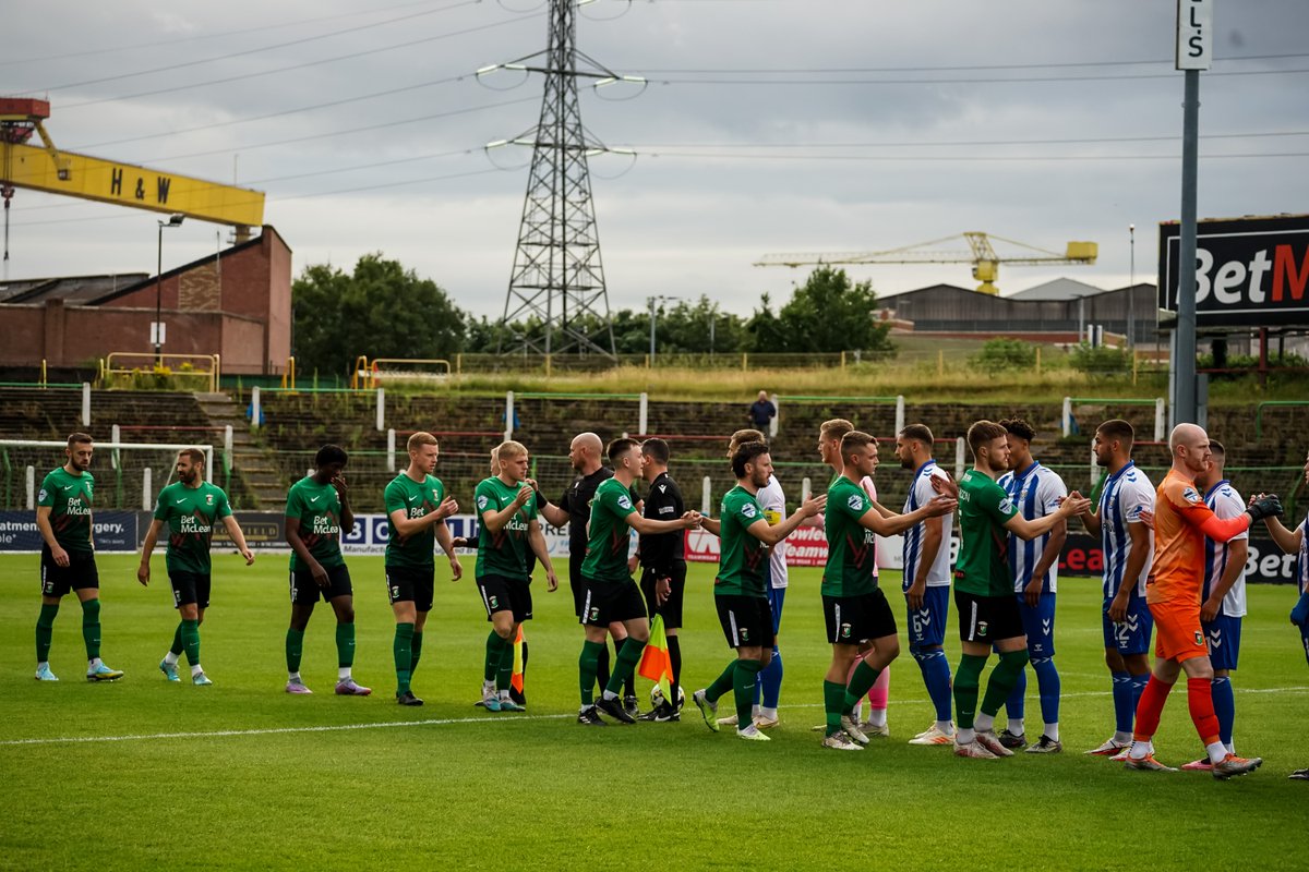 Glentoran FC tweet media