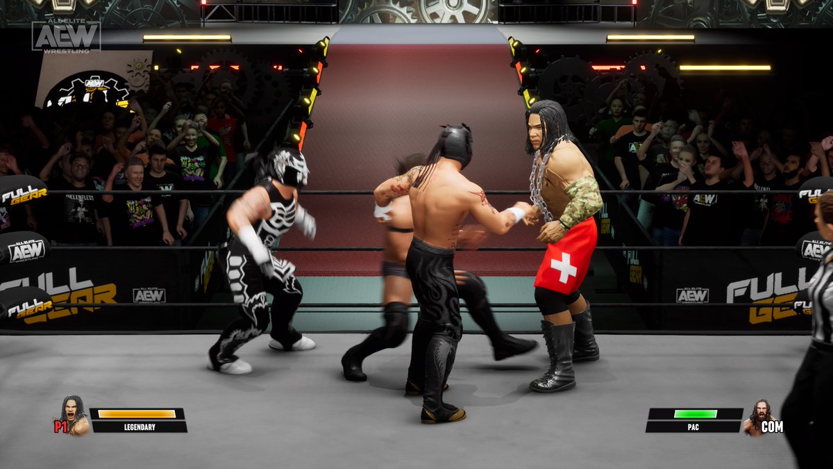 LegendaryChrisJ's tweet photo. #PS5Share, #AEWFightForever THE BADBOY is Here https://t.co/FTaSw2eLG5