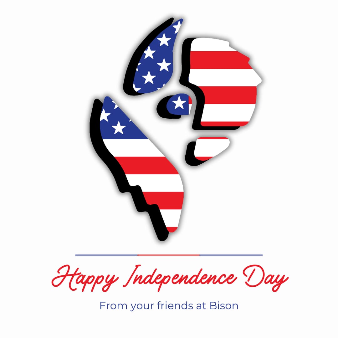 BisonTrack's tweet photo. Happy 4th of July from the Bison team! Go Celebrate, Be Safe! https://t.co/dZ88HXe8FE #4thofjuly #gofastbesafe https://t.co/e4dTORPrSm