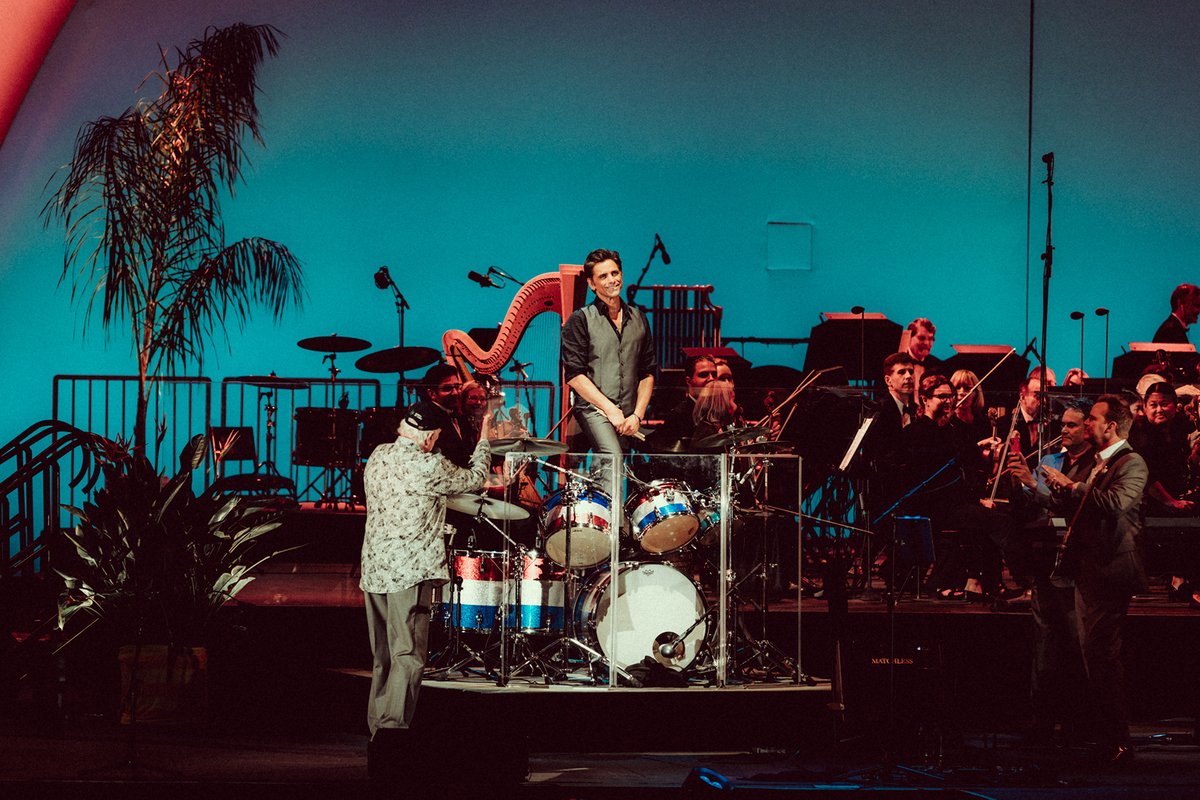 MikeLoveOFCL's tweet photo. Two down, one more to go! 

We can't wait to celebrate the birth of American independence with you tonight during our final evening at the @HollywoodBowl featuring our friends @JohnStamos, @mark_mcgrath and a fireworks spectacular! https://t.co/iVZ0QVY1RG