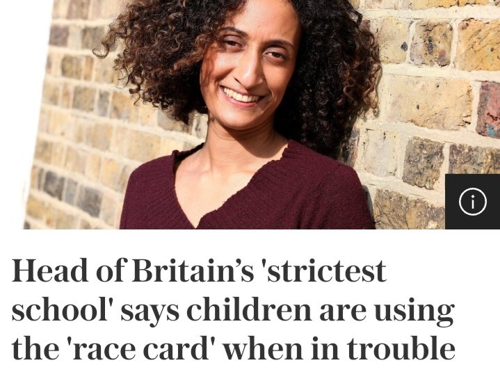 docrussjackson's tweet photo. For many years, Katharine Birbalsingh has warned ethnic minority people not to 'embrace victimhood', &amp; railed against the idea of 'unconscious bias', dismissing unconscious bias training as "nonsense". Yet here she is, embracing victimhood &amp; accusing Phillips of unconscious bias. https://t.co/00PmoZZjoB