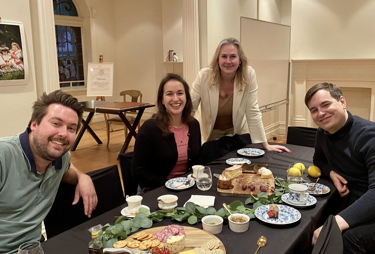 LenkaAllen's tweet photo. Nice to welcome the young musicians from Trio Bohemo in Melbourne. The trio has arrived to compete in 9th #MICMC, with the rounds being held during the week and the Grand Final on Sunday. All the best! @MusicaVivaAU https://t.co/oPHDcKdd4g