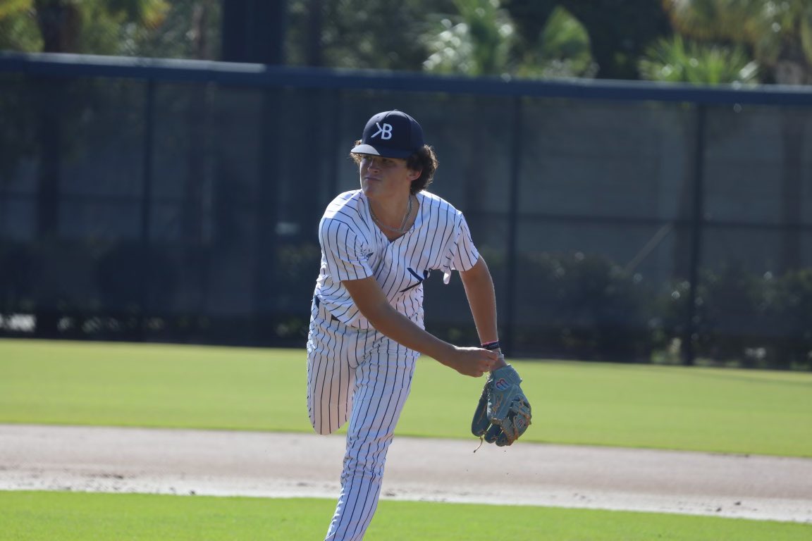 haydo_brooks42's tweet image. Blessed to have the opportunity to pitch game one vs. Canes South 15u scout team at Charleston Southern University at 12:15 pm!! Let’s get after it this weekend boys‼️@KlutchLlc @HHCABaseball @RyanKBaseball