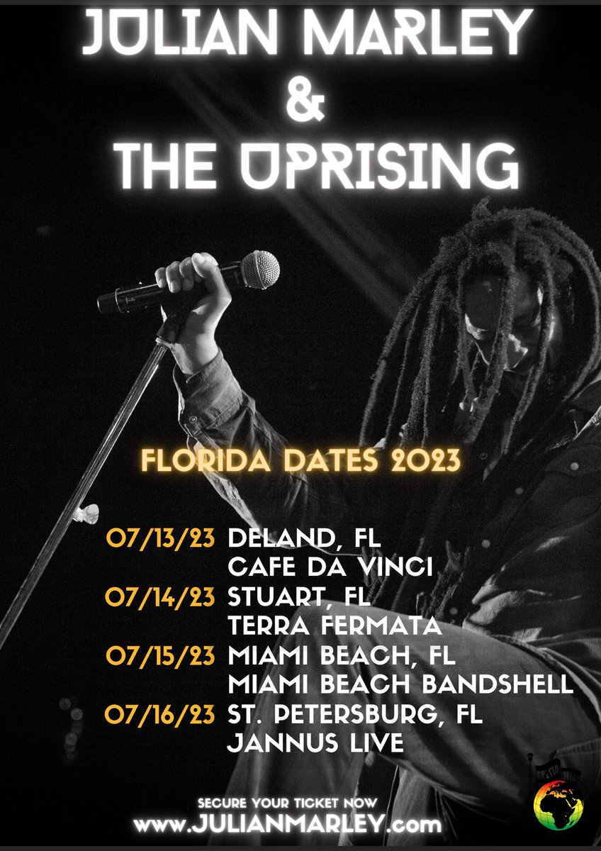 We on the road again, catch myself & The Uprising in Florida. Get you tickets here: bnds.us/z4rapx?fbclid=…