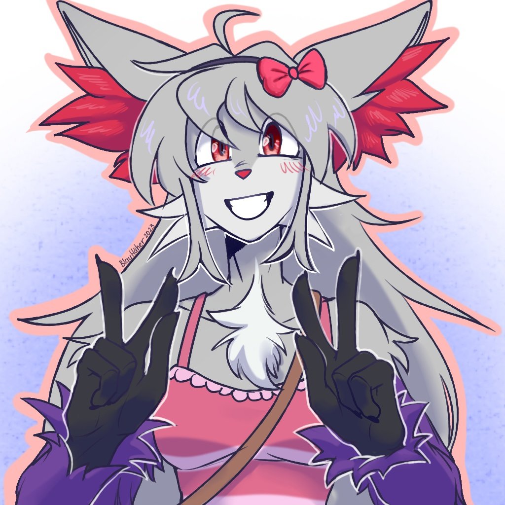 blau_haher's tweet photo. #artfight2023 #artfight #furry 

A couple of sketch attack's! For Leafa and @Dapuffster ♡ 
They really match palette on some way so decided to post them both https://t.co/EupcjRmnwC
