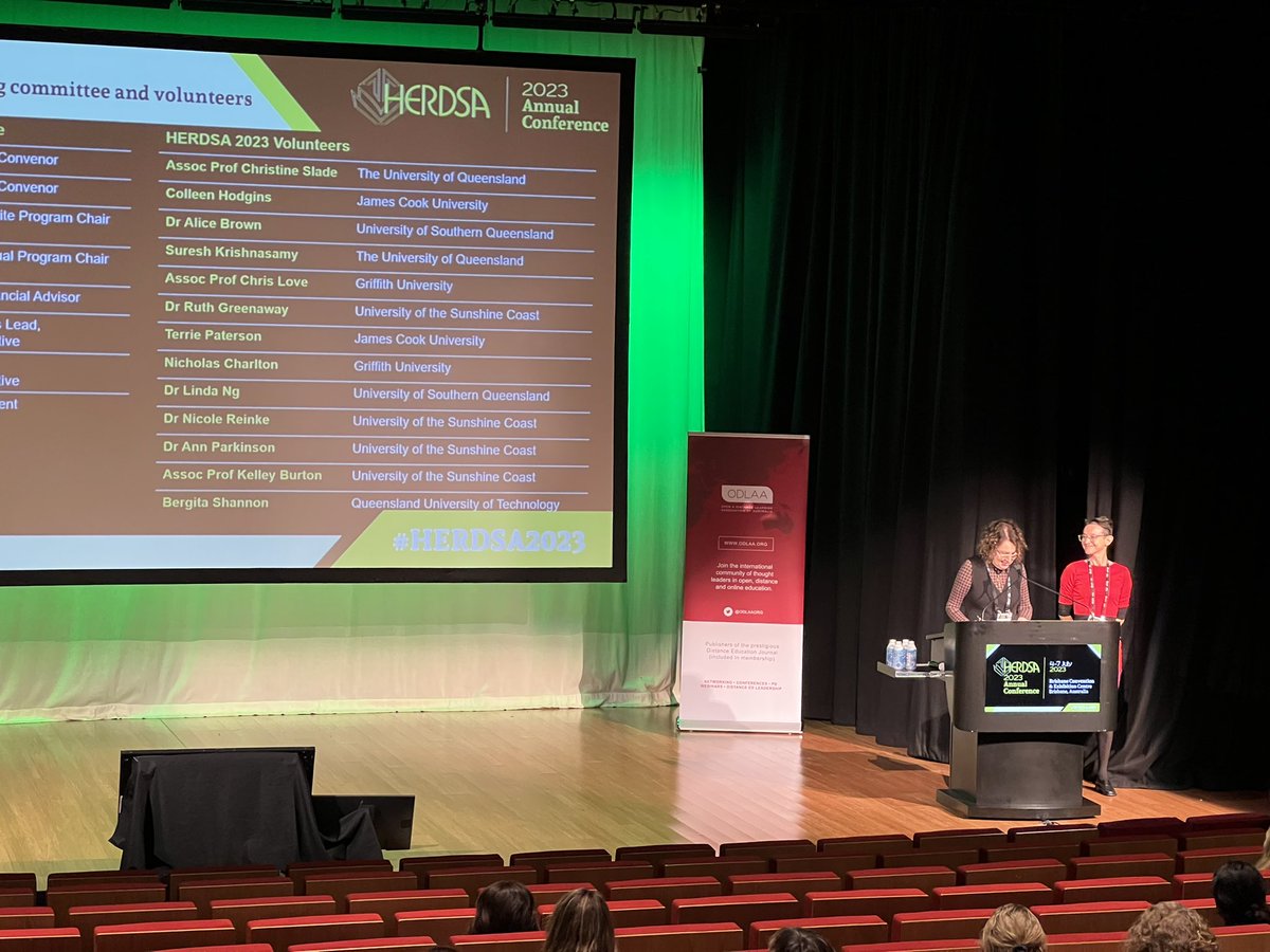 After three years, finally being able to attend the conference in person! Hi Brisbane, and hi HERDSA #HERDSA2023! Looking forward to my 1st roundtable discussion on supporting maths learning with videos for EAL learners. Tomorrow at 1:45pm, Plaza 11 🎉🎉!! Exciting!!☺️