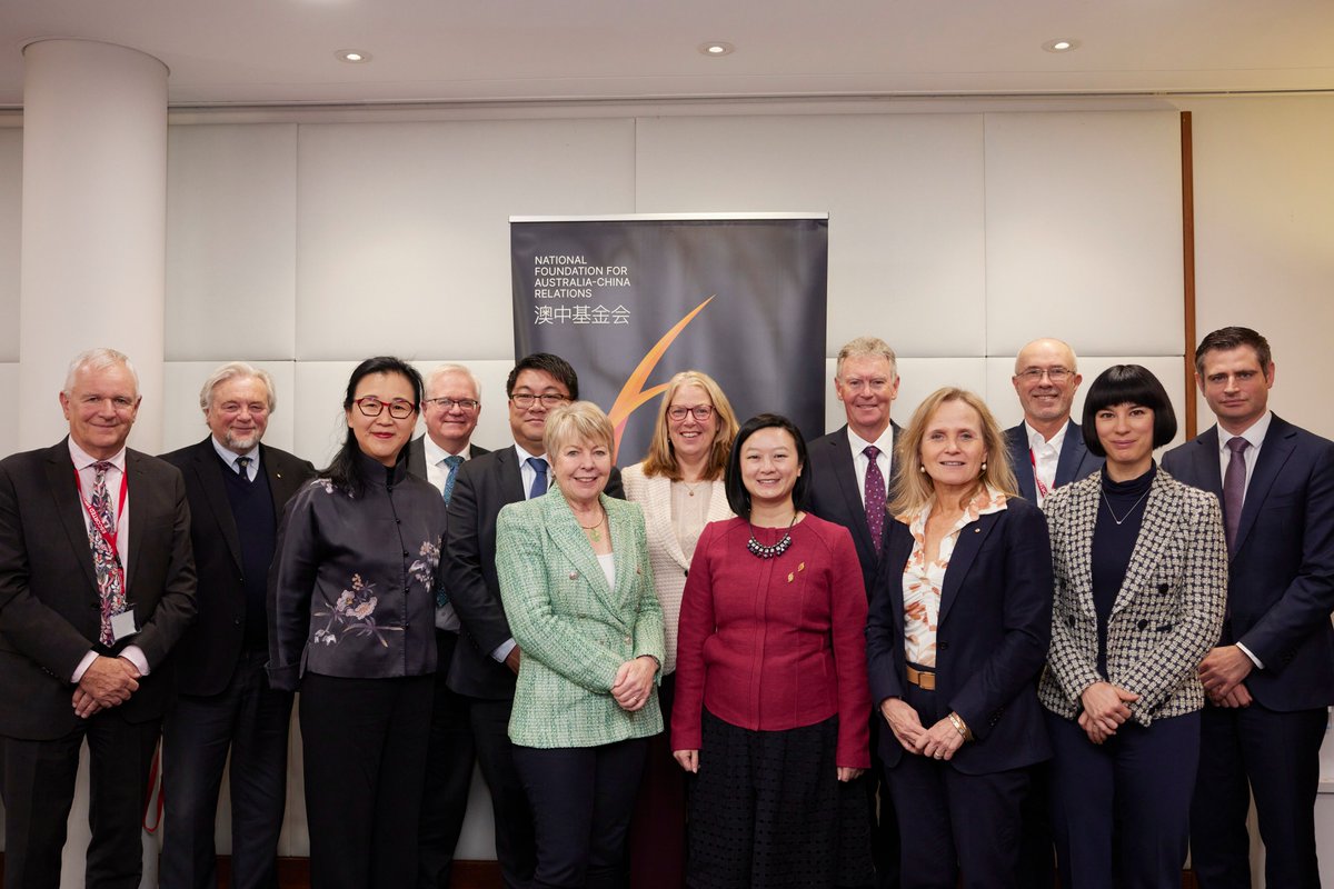 Last month I had the pleasure of meeting with my fellow National Foundation for Australia-China Relations Advisory Board members. 
For more on the Foundation’s latest projects visit: australiachinafoundation.org.au
#AustraliaChinaFoundation
@SenatorWong @TimWattsMP @andrewjgiles