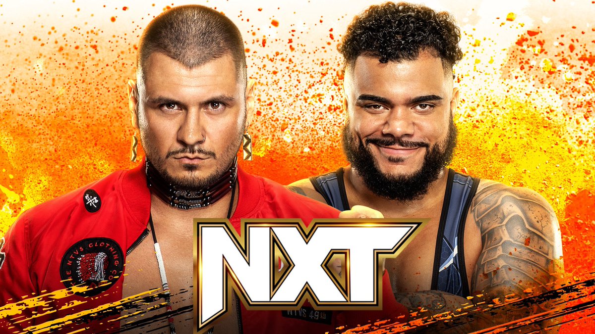 soral88's tweet photo. on #WWENXT:
π #AliWWE vs. #TylerBate
π Creed Brothers vs. Dyad - Losers leave
π #roxanne_wwe vs. @
#BDavenportWWE
π #EddyThorpe_WWE vs. #damonkempwwe - Underground Match
β¦and MORE! #Jio #JioDTH #JioFiber https://t.co/4xDMinuAlT
