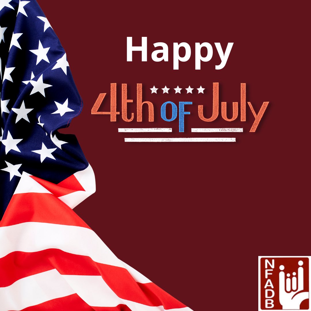 Wishing everyone a Happy 4th of July! 
#independenceday #nfadbcelebrates
