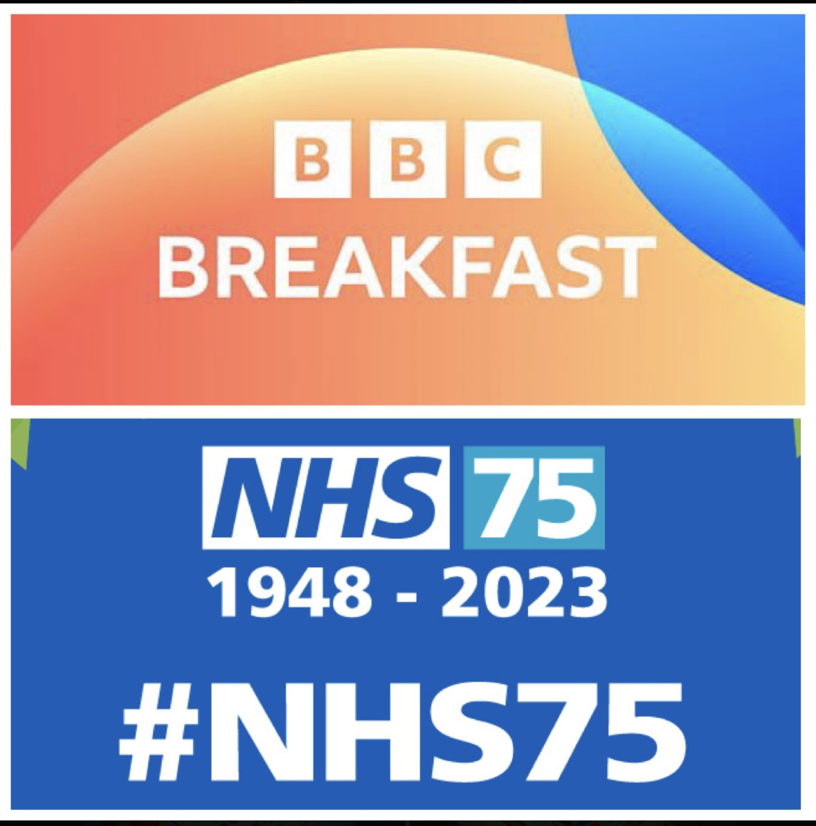 Super blessed and excited to be (God willing) interviewed today on BBC Breakfast celebrating our #NHS75. This morning at 07:30! 

#NHS75 
#NHSBigTea 
#BBCBreakfast 
#GivingBack 
#grateful