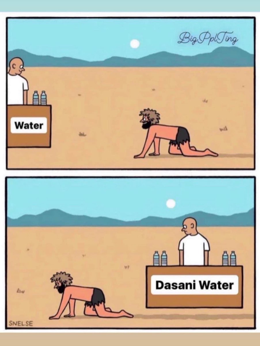 😂 real water drinkers get it