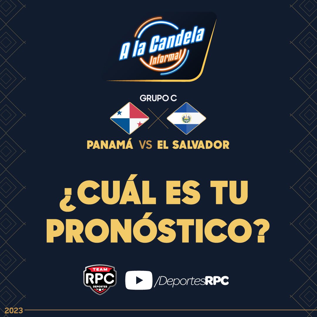 ¡Deja tu resultado!🇵🇦⚽️🇸🇻

¿Cómo crees que quedará el partido de esta noche?👇🏼

#EstoyMareaRoja