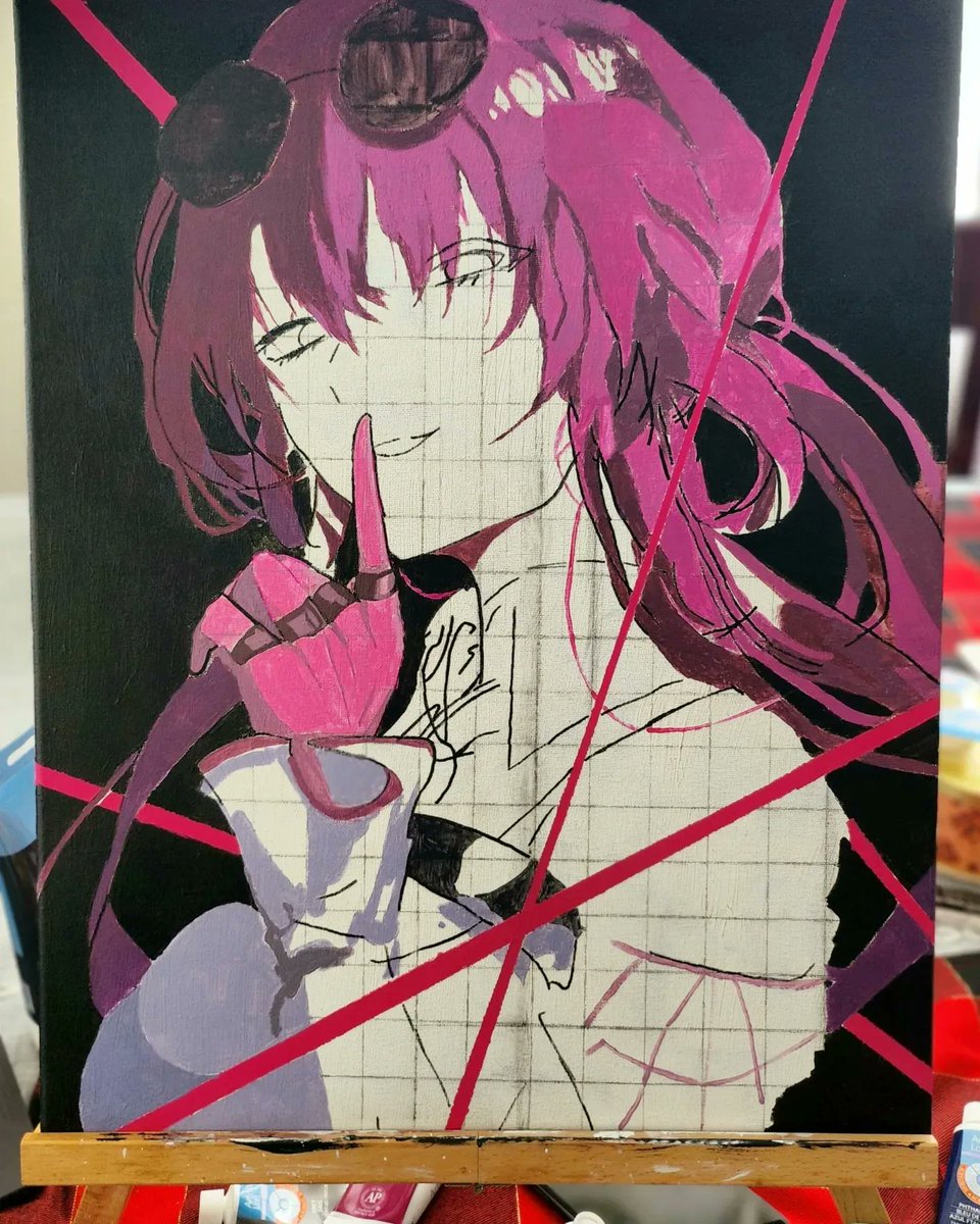 Latest portrait, mommy? er-- Kafka from Honkai Star Rail! | Check it out also on ig: instagram.com/p/CuSz5aXxeOY/…

#art #ArtistOnTwitter #Artists #acrylicpainting #acrylic #canvaspainting #HonkaiStarRail #honkaistarrailfanart #honkai