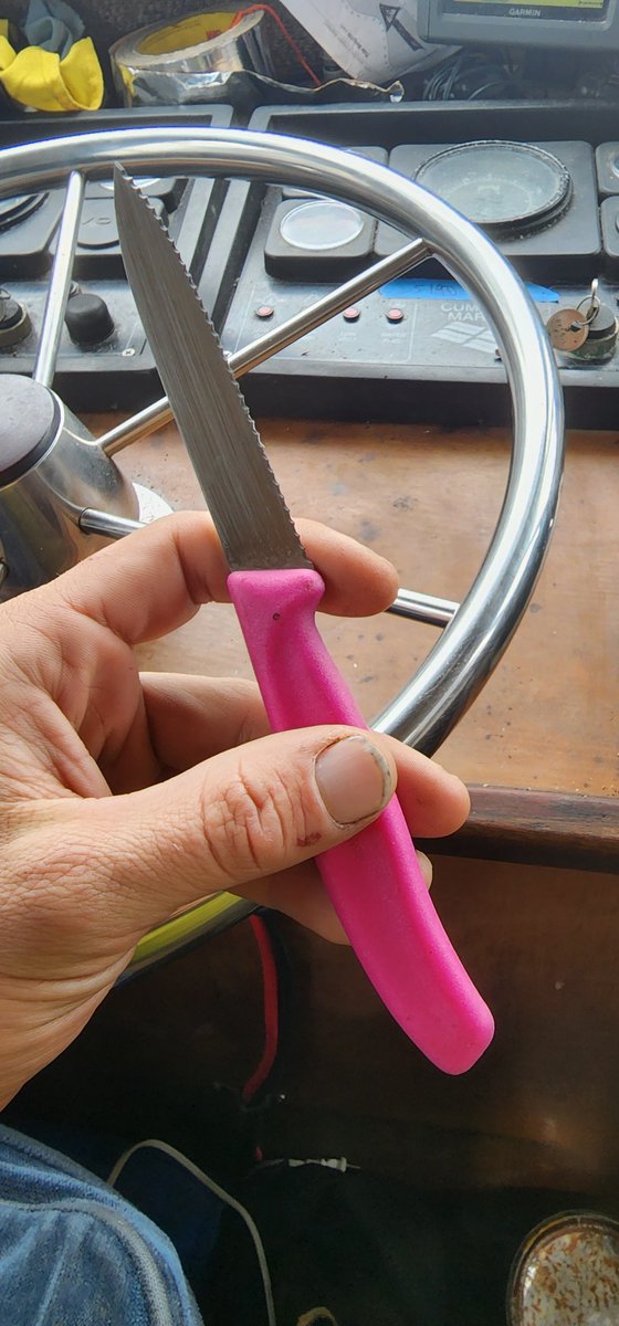 Alwayd thought it's funny that theres subreddits full of guys with office jobs discussing $200 knives and then alaska fishermen, who use knives more and in more demanding circumstances than just about anybody, universally use these $11 plastic handled steak knives