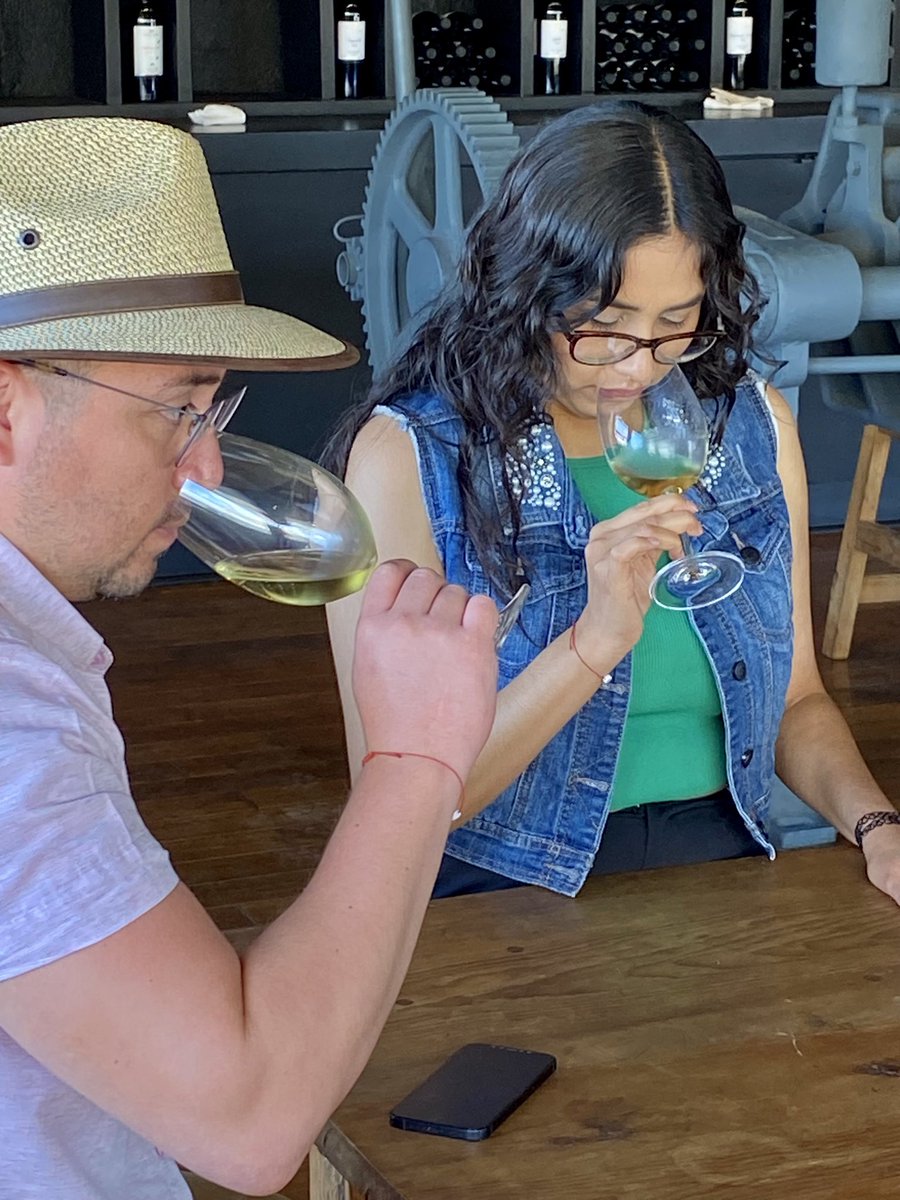 Degustando #vinomexicano en <a href="/SantoTomas_Mx/">Bodegas de Santo Tomás</a> 🍷🍇🇲🇽

winetoutbaja.com 
#Verano2023 #BajaCalifornia #Thewineroute #ValledeGuadalupe #winelover #winetasting #winetour