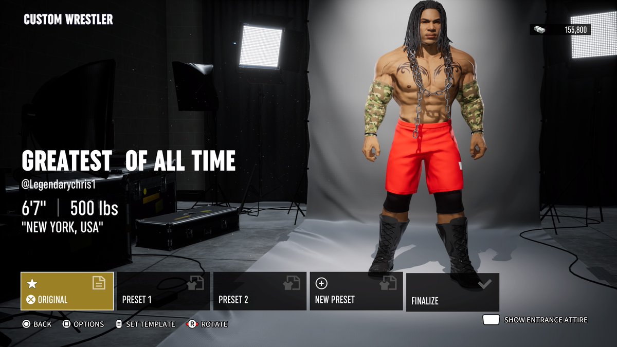 LegendaryChrisJ's tweet photo. #PS5Share, #AEWFightForever  The BADBOY Rocks Greatest  of ALL Time. https://t.co/OJnNxWNLXU