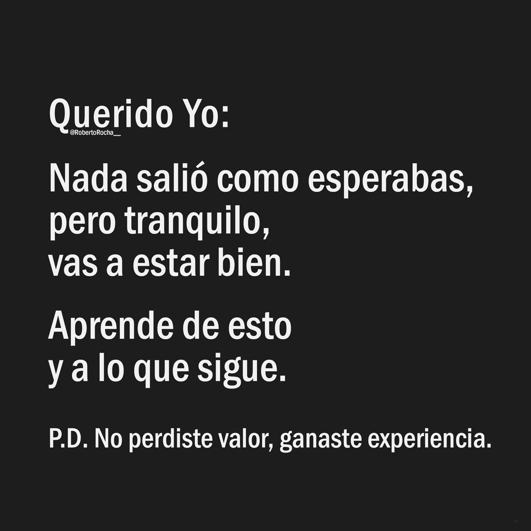 RobertoRocha__'s tweet photo. Vas a estar bien. #VeATerapia https://t.co/Ab5grryXHu