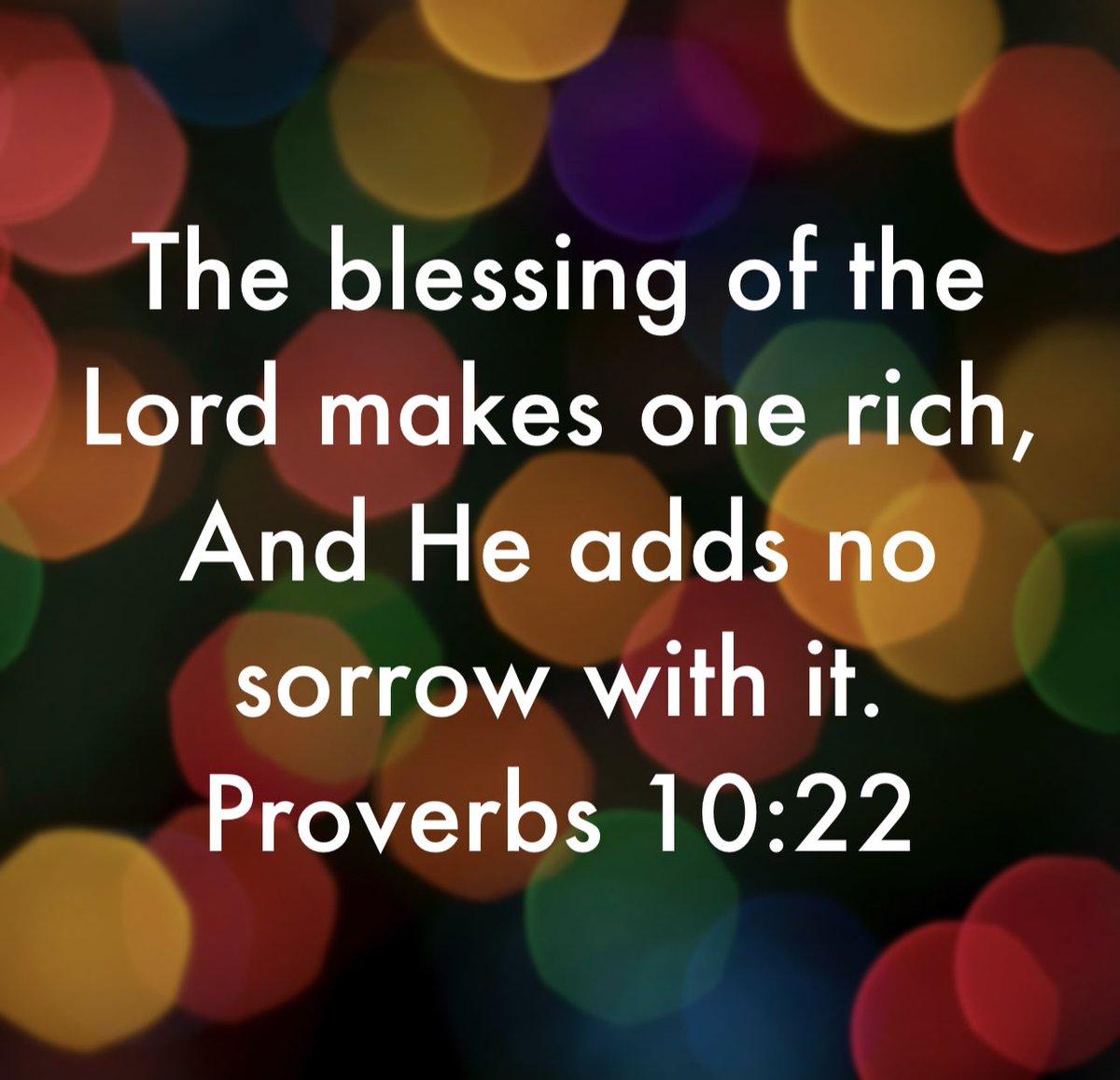 God’s blessing in your life brings wealth WITHOUT sorrow added to it… ❤️❤️

Be patient and faithful. The shortcuts usually come with a high price and sorrow. 

#wordsoflife 
#theblessing