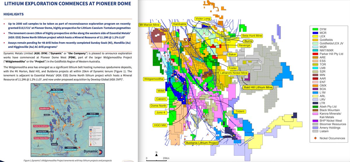 GlenGoulds's tweet image. $DYM #Widgiemooltha #LithiumExploration commences👍