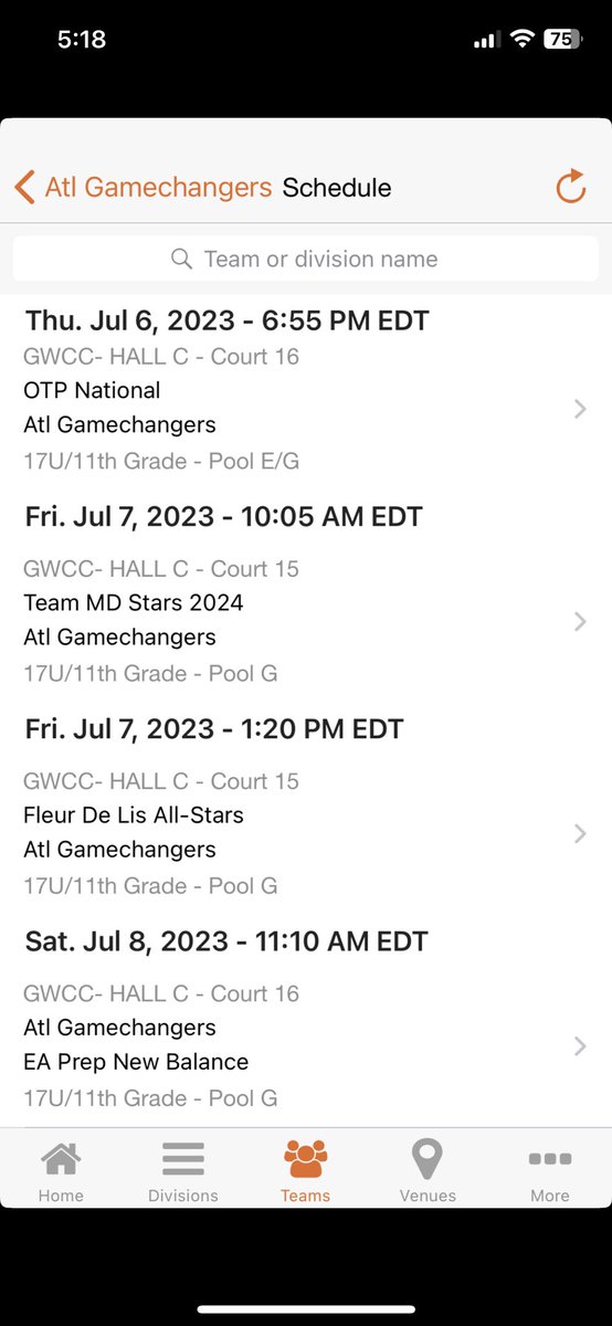 Hey coaches, this weekend I will be playing <a href="/hoopseen/">HoopSeen</a>’s Best of the South Tournament. Come check me and my team out, here is my schedule.