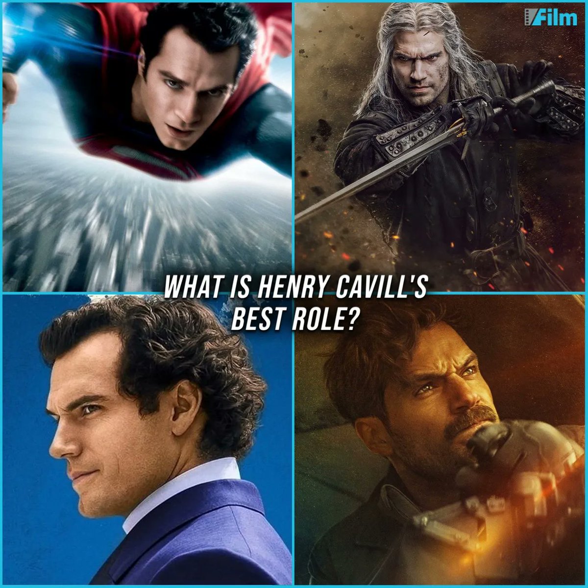 slashfilm's tweet photo. Superman or Geralt? 🤔 #HenryCavill https://t.co/LU8Y05PwEW